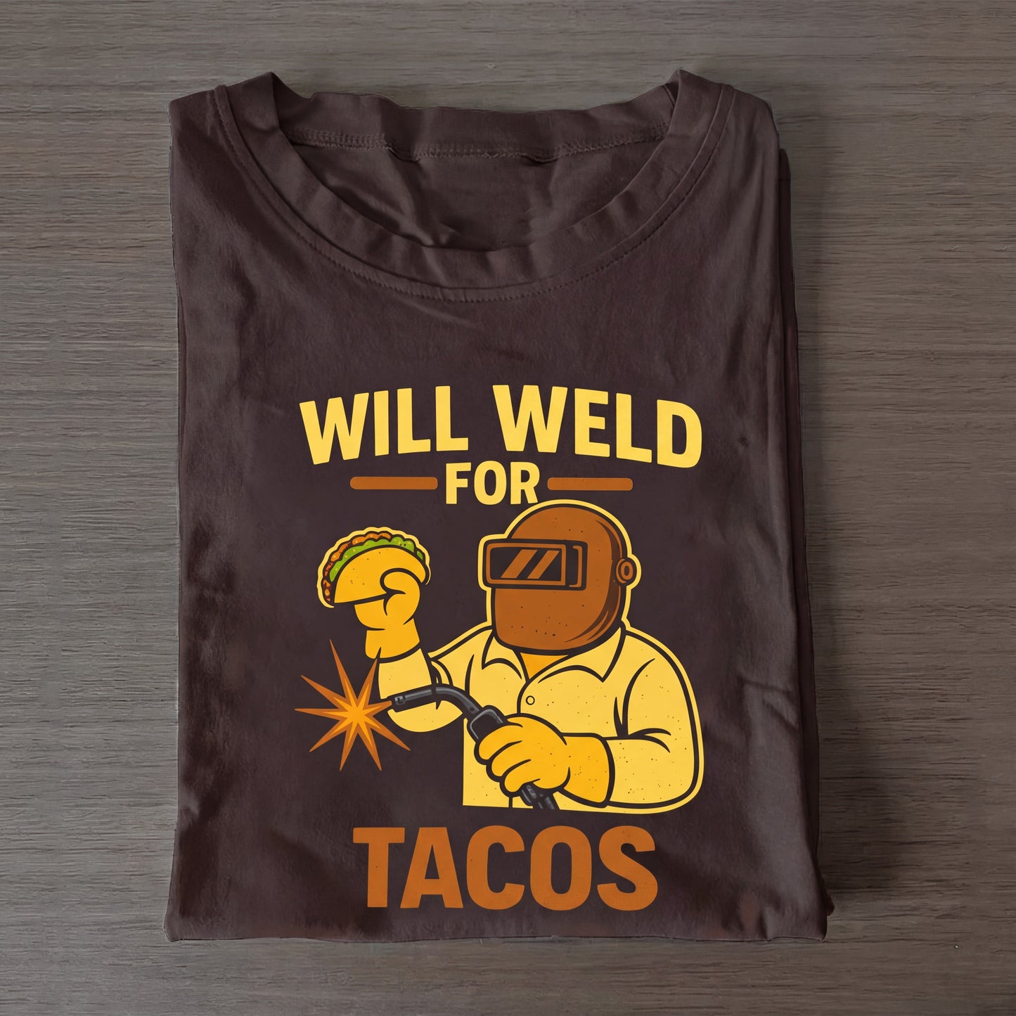 Will Weld For Tacos - Tee